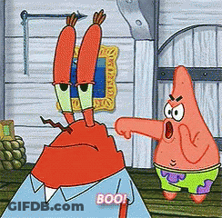Cartoon Character With Boo Shirt GIF