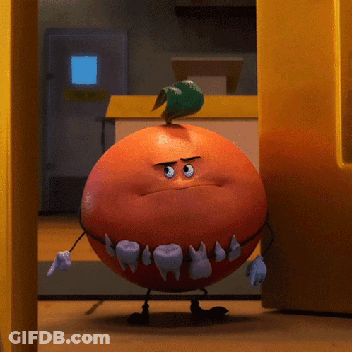 Cartoon Character With Braces Saying Mine GIF