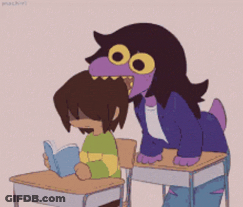 Cartoon Character With Breaking News Screen GIF