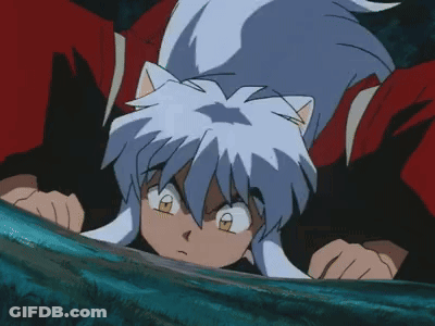 Cartoon Character With Cat Ears And Head GIF