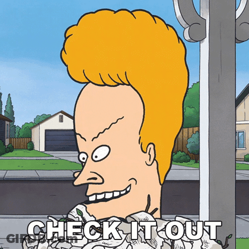 Cartoon Character With Check It Out GIF