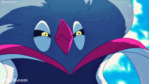 Cartoon Character With Clemonic GIF