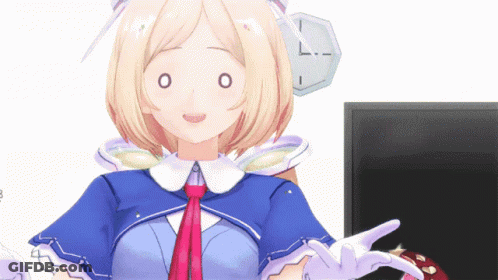 Cartoon Character With Clock Saying L GIF