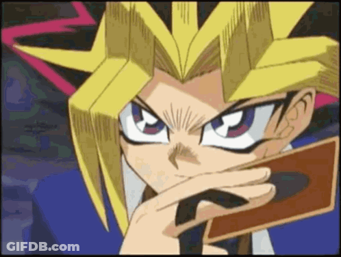 Cartoon Character With Closed Eyes And Chain Around Neck GIF