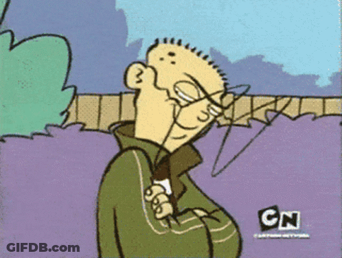 Cartoon Character With CN Logo GIF
