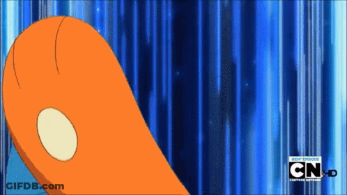Cartoon Character With CN Logo On Bottom Left GIF
