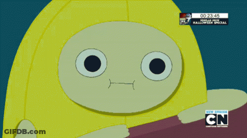 Cartoon Character With CN Logo GIF