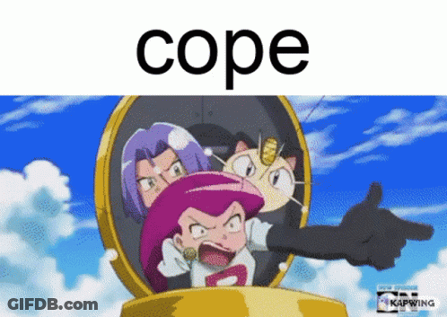 Cartoon Character With Cope GIF