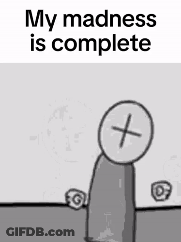 Cartoon Character With Cross On Head GIF