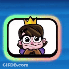 Cartoon Character With Crown GIF