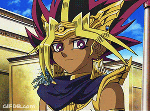 Cartoon Character With Crown And Scarf GIF