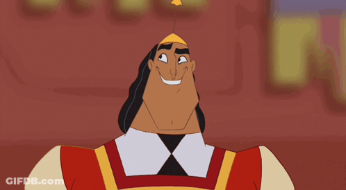 Cartoon Character With Crown Covering Mouth GIF