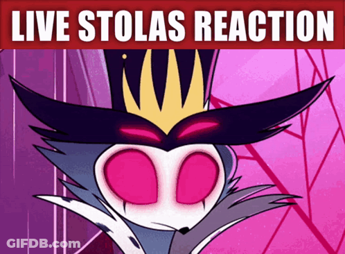 Cartoon Character With Crown Live Stolas Reaction GIF