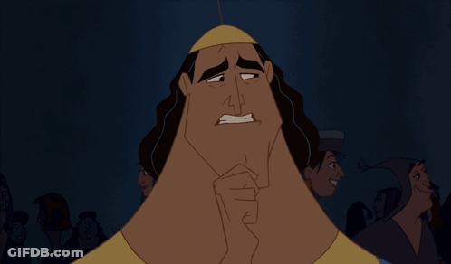 Cartoon Character With Crown Making Funny Face GIF