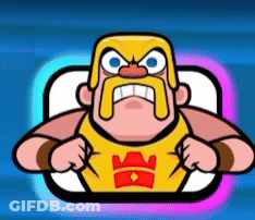 Cartoon Character With Crown On Shirt GIF