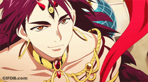 Cartoon Character With Crown Saying Baka Baka GIF