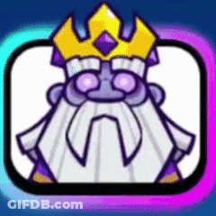 Cartoon Character With Crown GIF