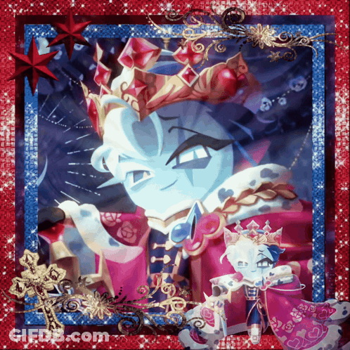 Cartoon Character With Crown GIF