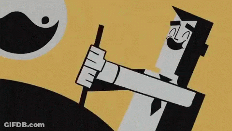 Cartoon Character With Dank On Face GIF