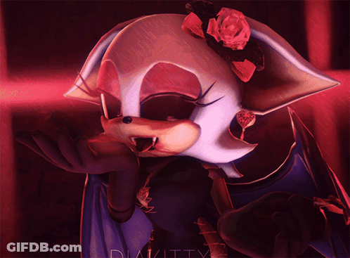 Cartoon Character With Divity Text GIF