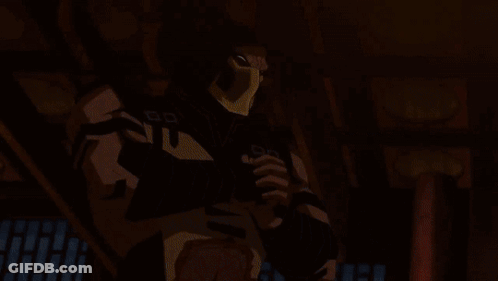 Cartoon Character With Dragon Belt GIF