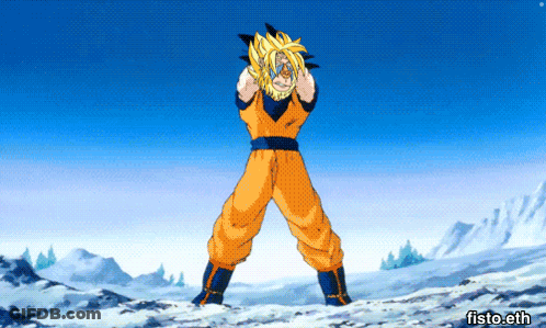 Cartoon Character With Fistofh GIF