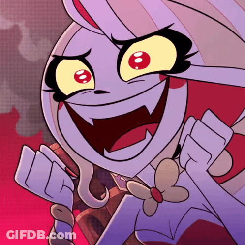 Cartoon Character With Flower In Hair Smiling GIF