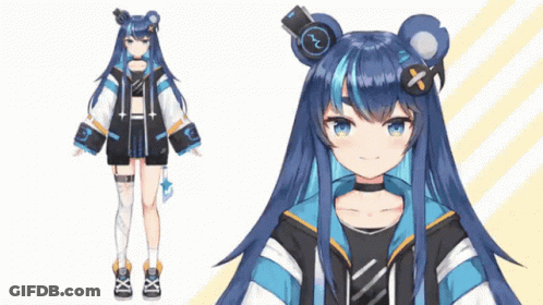 Cartoon Character With FPE GIF