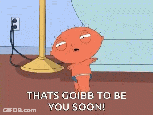 Cartoon Character With G Tie GIF