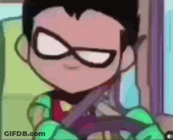 Cartoon Character With Glasses And A Gun GIF