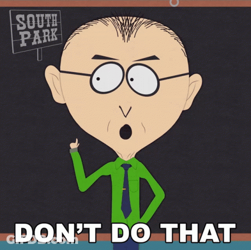 Cartoon Character With Glasses And South Park Sign GIF