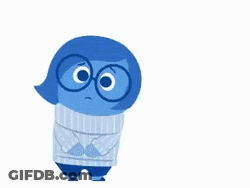 Cartoon Character With Glasses Laying Down GIF
