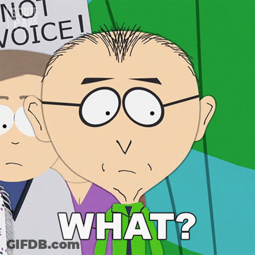 Cartoon Character With Glasses Saying What GIF