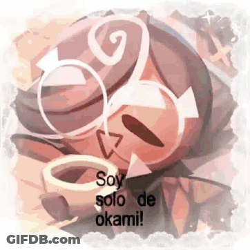 Cartoon Character With Glasses Soy Solo De Okami GIF