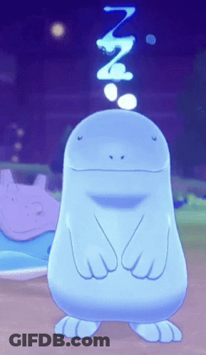Cartoon Character With Glowing N GIF