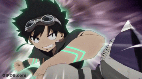 Cartoon Character With Goggles GIF