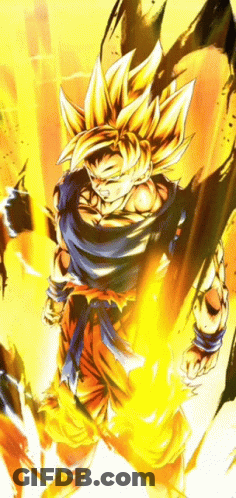 Cartoon Character With Gold Hair Close Up GIF