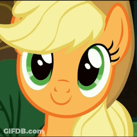 Cartoon Character With Green Eyes Close Up GIF