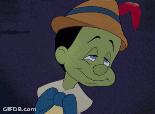 Cartoon Character With Green Face And Hat GIF