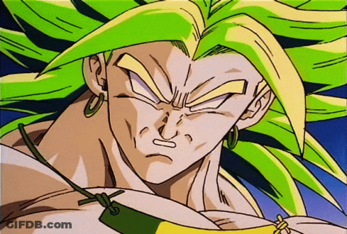 Cartoon Character With Green Hair And Earrings GIF