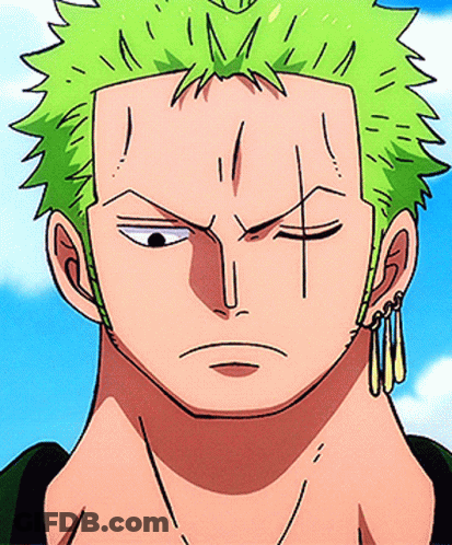 Cartoon Character With Green Hair GIF