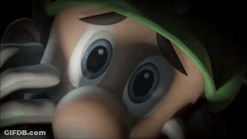 Cartoon Character With Green Hat Close Up GIF