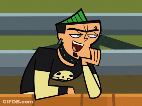 Cartoon Character With Green Hat Laughing GIF