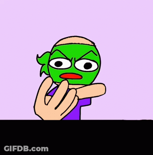 Cartoon Character With Green Mask GIF