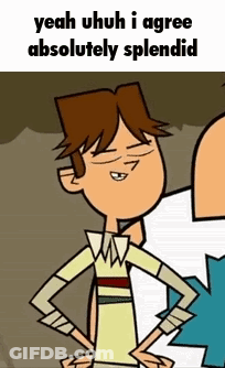 Cartoon Character With Hands On Hips Yeah Uhuh I Agree Absolutely Splendid GIF