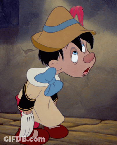 Cartoon Character With Hat And Bow GIF