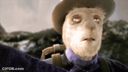 Cartoon Character With Hat And Scarf GIF
