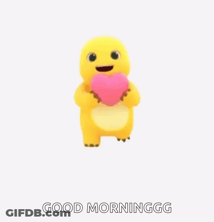 Cartoon Character With Hat Number 4 GIF