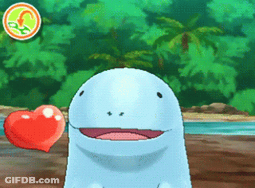 Cartoon Character With Heart GIF