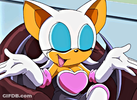 Cartoon Character With Heart On Chest Sitting In Chair GIF
